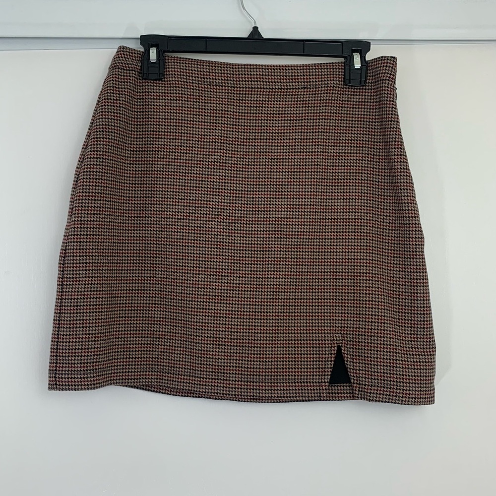Abercrombie & Fitch Plaid Mini Skirt